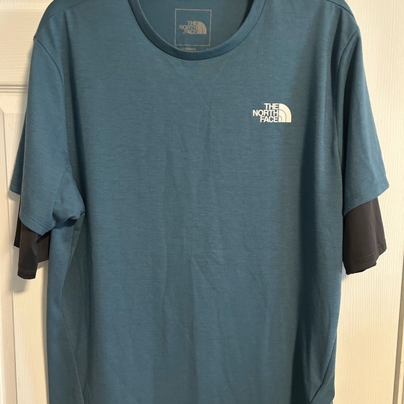 The North Face Blue Short Sleeve Tee - Picture 1 of 4